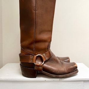 Frye wyatt harness boot online