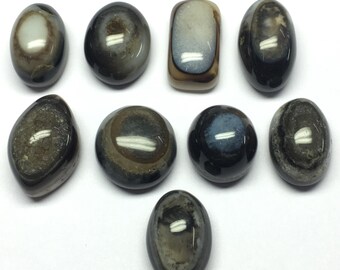 Natural Sulemani Hakik Agate Free Size Cabochon Gemstones for Jewelry Making