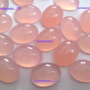 Lot of Stunning 10 Pieces AAA Quality Blue Chalcedony Oval Cabochon 12X16 mm Loose Gemstone Calibrated