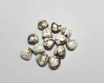 Natural Wild Horse Magnesite Heart Shape Gemstone Healing Crystal