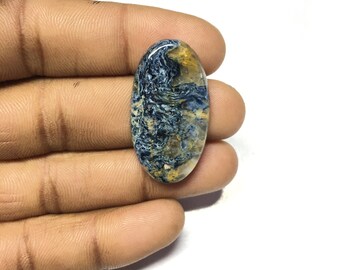 Natürlicher Pietersit Edelstein Glatter Cabochon Design Stein