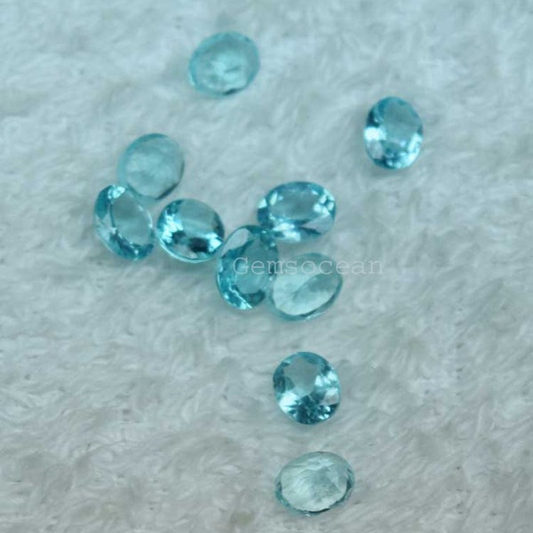 100% Natural Apatite  Oval Faceted Cut Loose Gemstone Calibrated 3x4,3x5,4x5,4x6,5x7,6x8 MM gemsocean