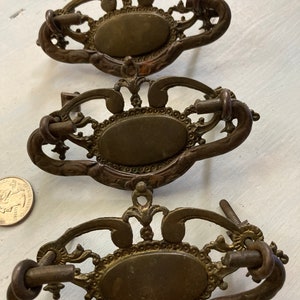 Möbelbeschläge/Shabby Chic Schubladengriffe/Antike Französische Bronze/Separat Verkauft