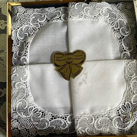 Vintage Wedding Handkerchief/Bridal Hanky - image 2