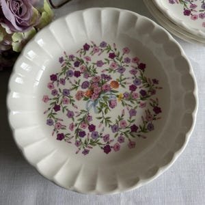 Shabby Chic Soup Bowl/Vintage WS George Bolero Fiesta/Cottagecore China/Sold Seperately