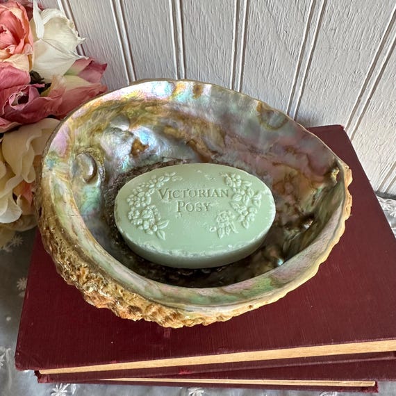 Abalone Shell/Shell Soap Dish/Trinket/Smudging Bo… - image 13