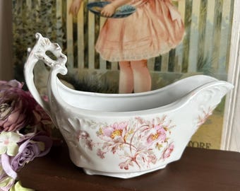Vintage Ironstone Gravy Boat/Made in Austria