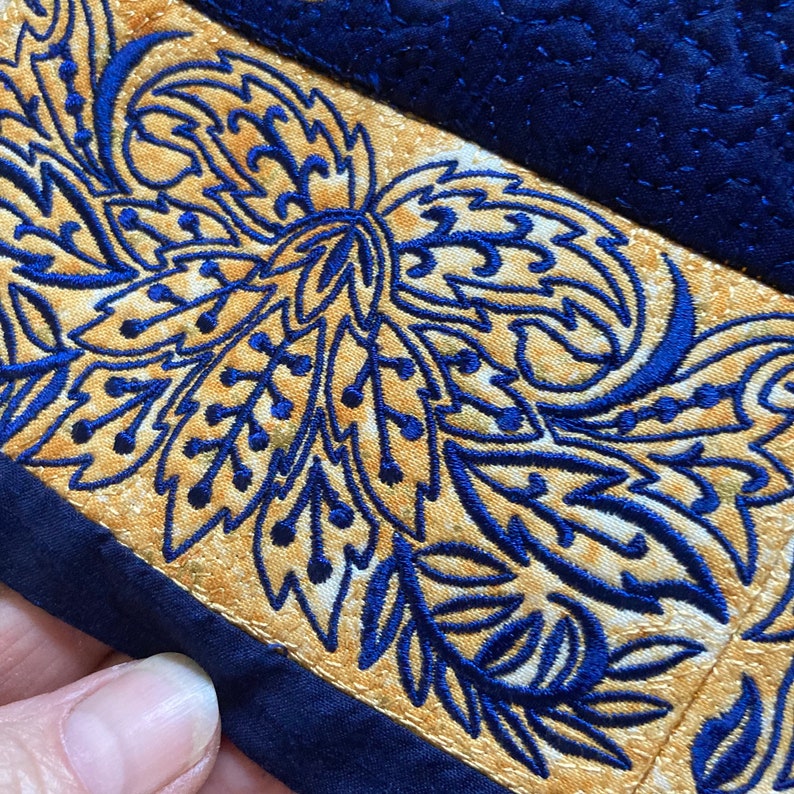 Golden Tapestry Anita Goodesign/handmade Tapestry on Etsy