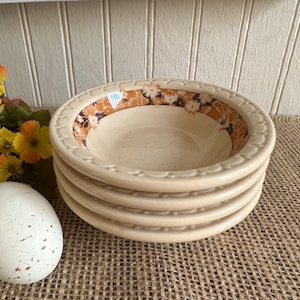 Vintage Diner Dishes/Vintage Syracuse China Fruit Bowls/Set of 4