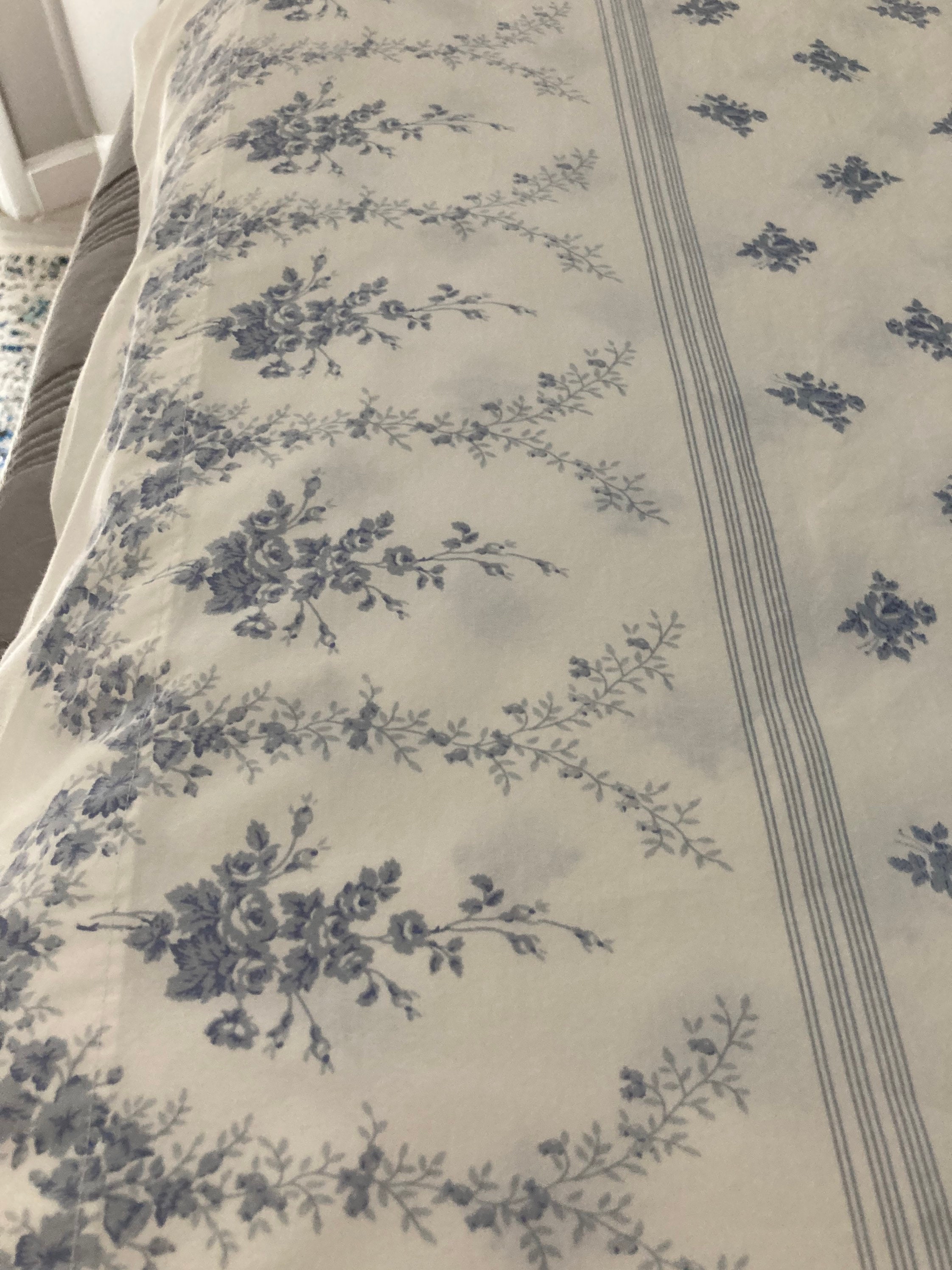 Laura Ashley Bedding/Vintage Laura Ashley Sophia Full Flat Etsy