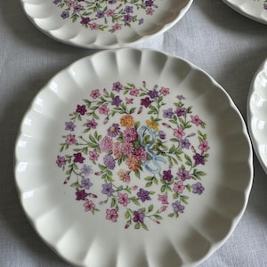 Shabby Chic Bread Plate/Vintage WS George Bolero Fiesta/Cottagecore China/Sold Seperately