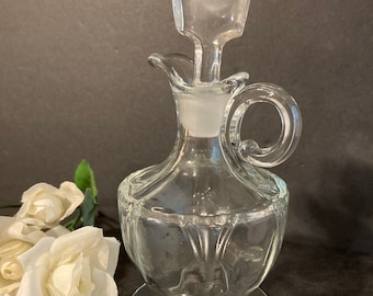 Rare Vintage  Heisey Glass Cruet