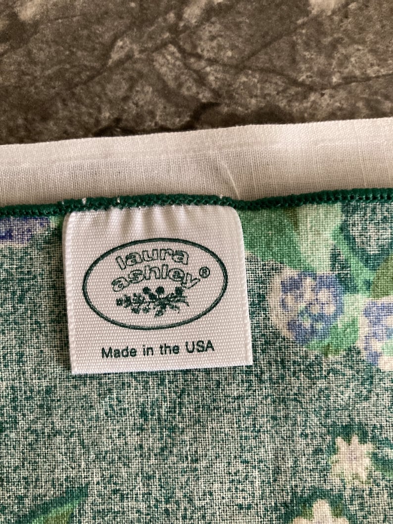 Laura Ashley Cloth Napkins /vintage Cloth Napkin Set/shabby Etsy