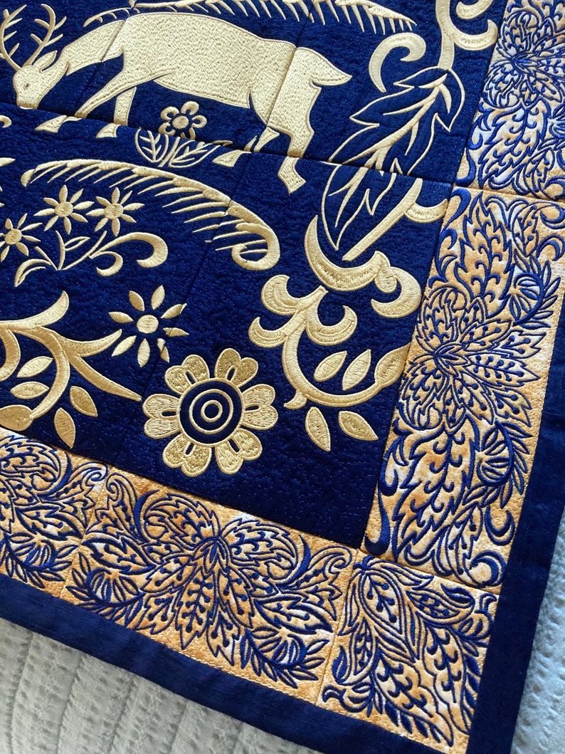 Golden Tapestry Anita Goodesign/handmade Tapestry on Etsy