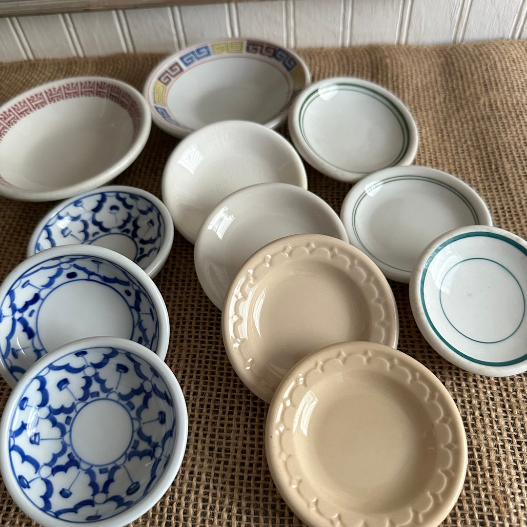 Vintage Sauce/dip/butter Pat Dishes/sold Separately Etsy