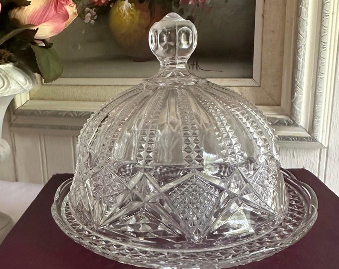 Mamalucky Amber Glass Butter Dish With Lid – Rectangular, 8 Oz Capacity, Dishwasher Safe