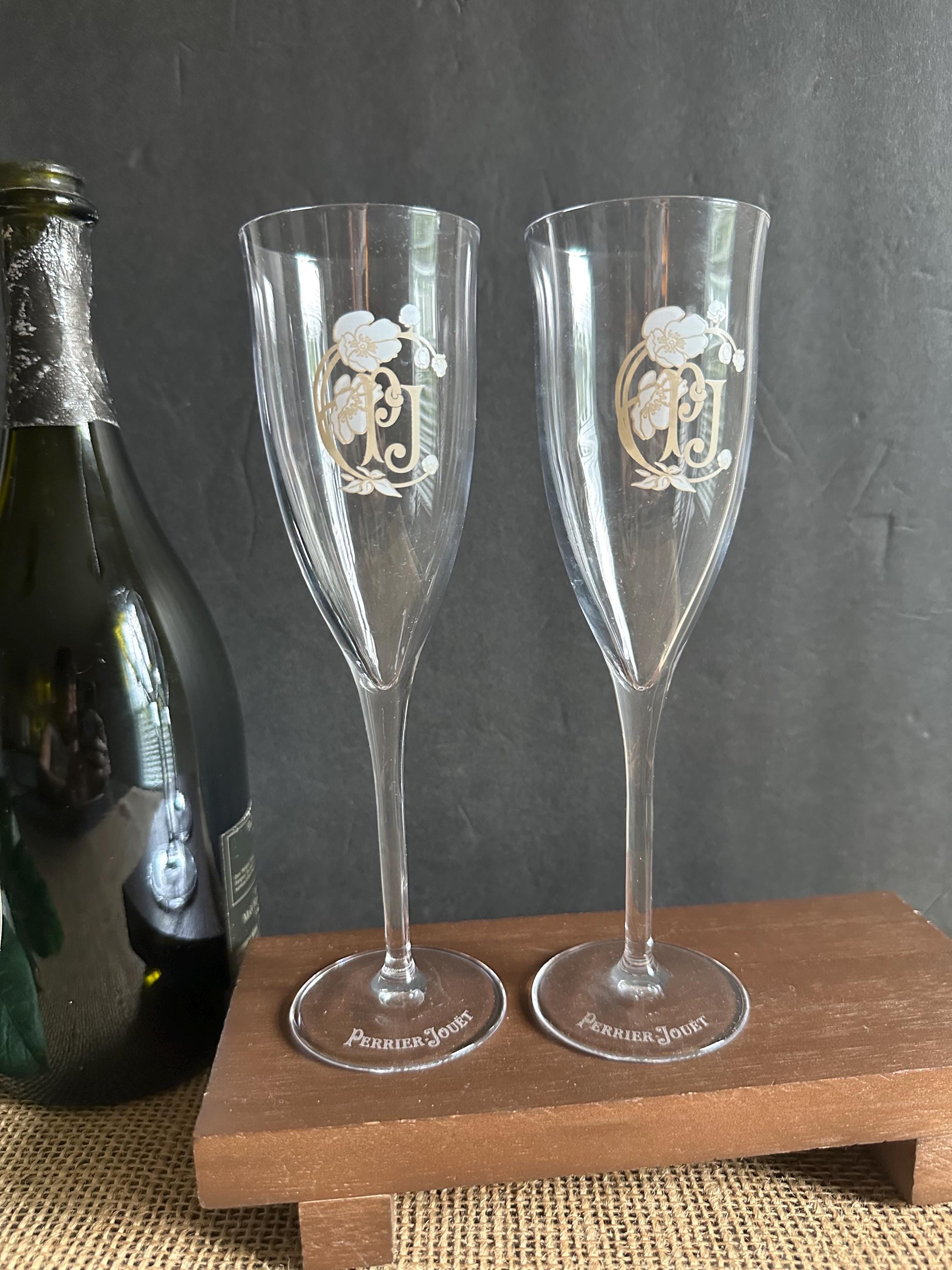 Perrier Jouet Flutes - Etsy