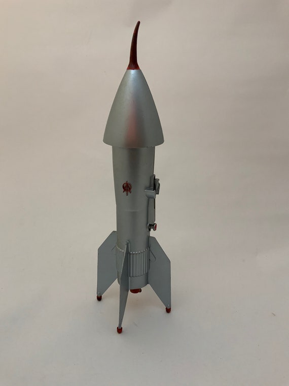 1960s Astro Manufacturing Rocket Coin Bank East Detroit Etsy
