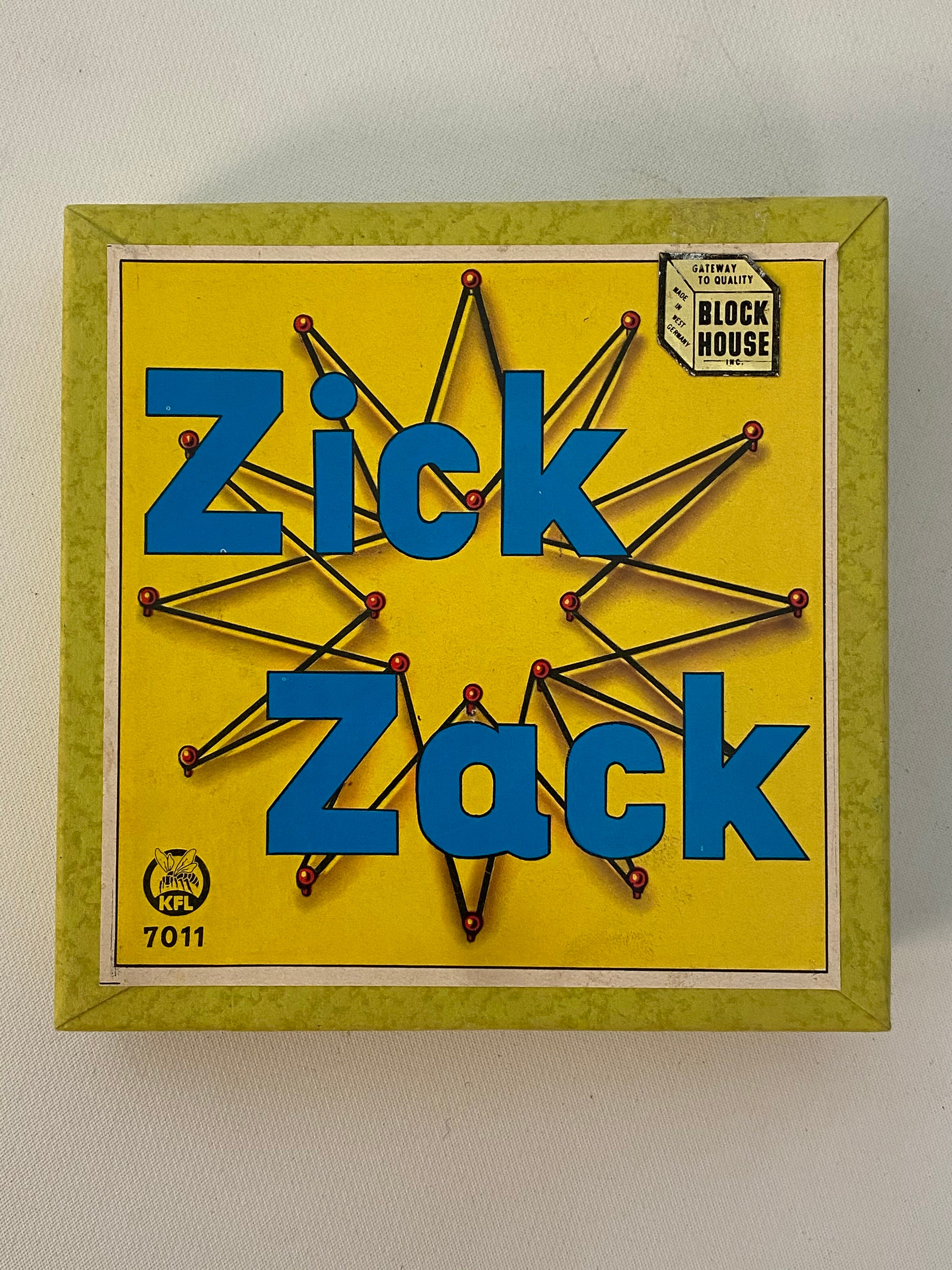 Zick Zac German String Art Game 1960s Etsy