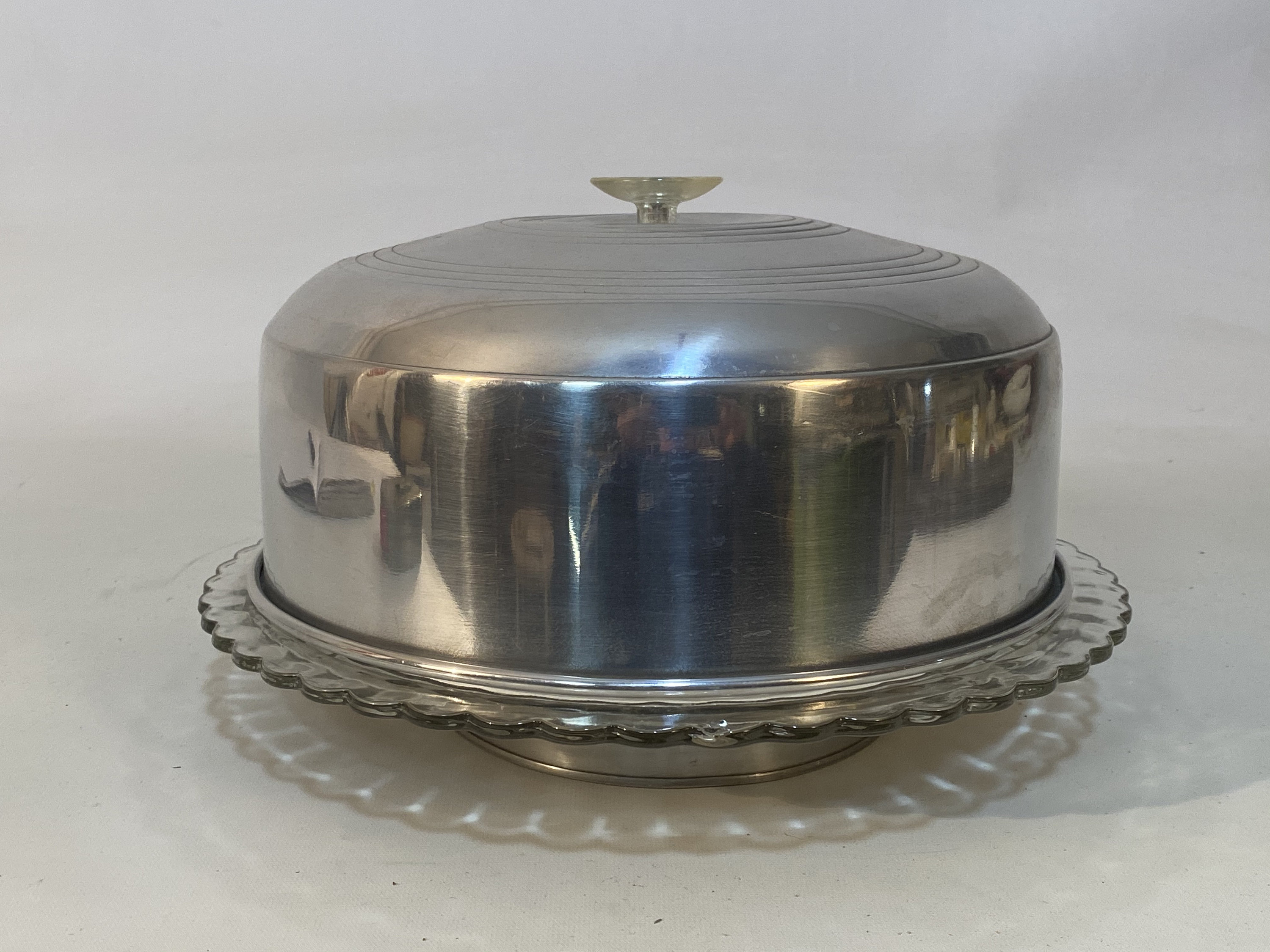 1950s Hostess Ware Musical Cake Stand Kitsch Etsy