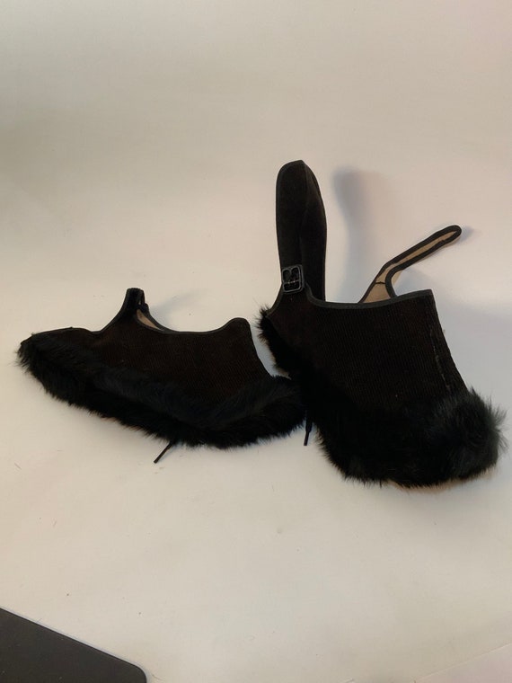 1920s Ladies Cambridge Rubber Motor Boot Spats