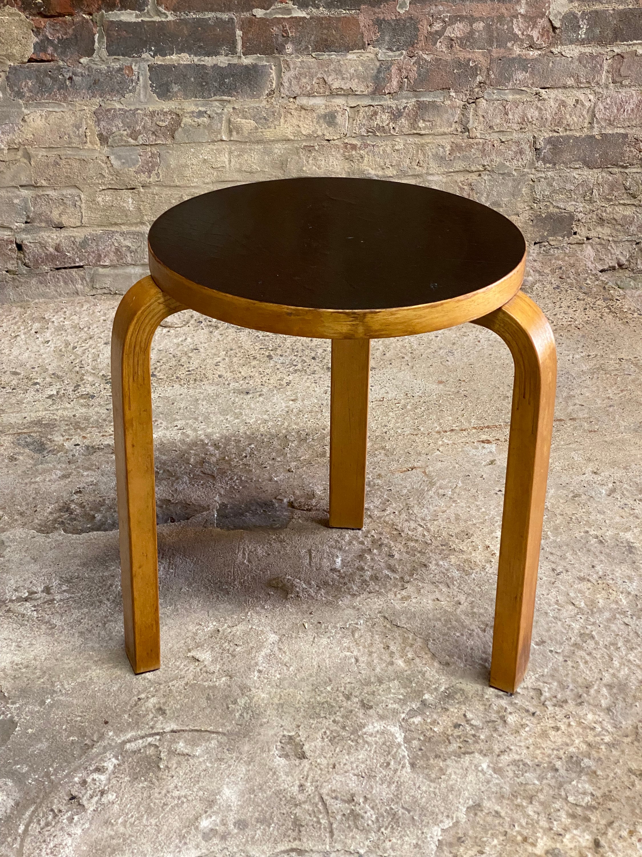 Alvar Aalto for Artek Birch and Laminate Stool 60 - Etsy