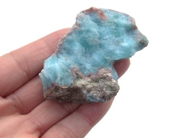 Larimar Rough Piece, 80 Grams