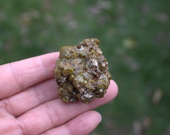 Grossular Garnet Cluster Specimen, 40 Grams