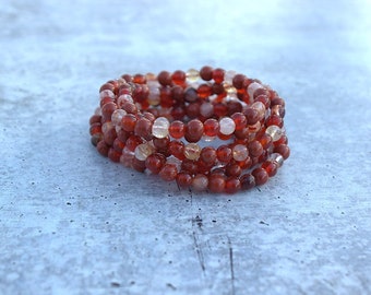Root Chakra 6MM Beaded Bracelet