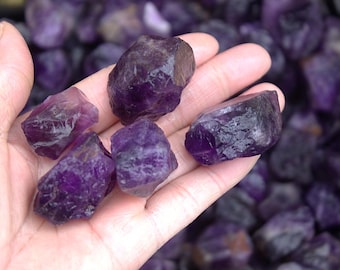 Amethyst / Natural Rough Amethyst Gemstone / Healing Crystal / Amethyst Raw