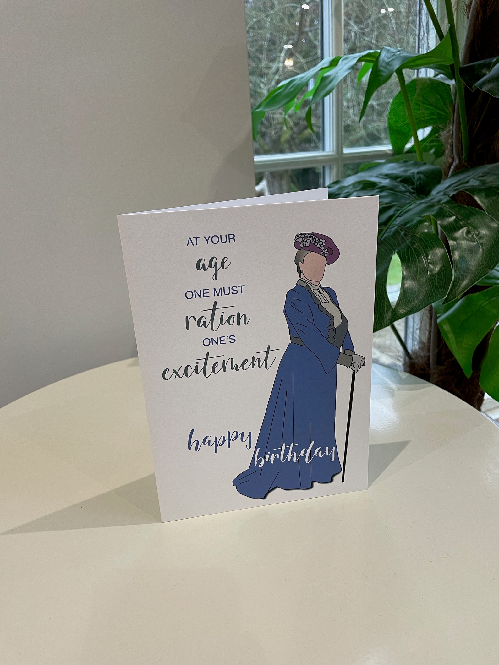 Downton Abbey Birthday Card Happy Birthday Card TV greetings | Etsy