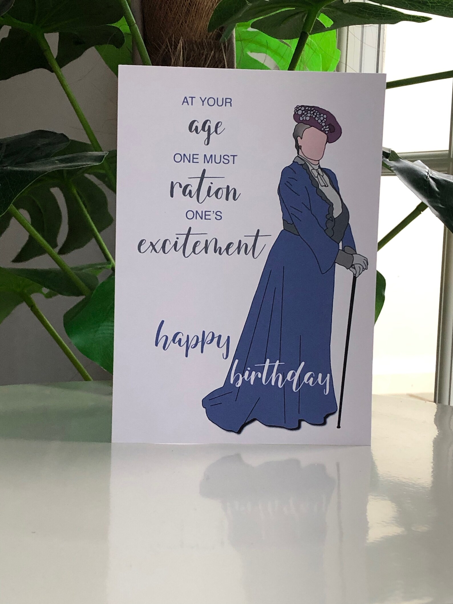 Downton Abbey Birthday Card Happy Birthday Card TV greetings | Etsy