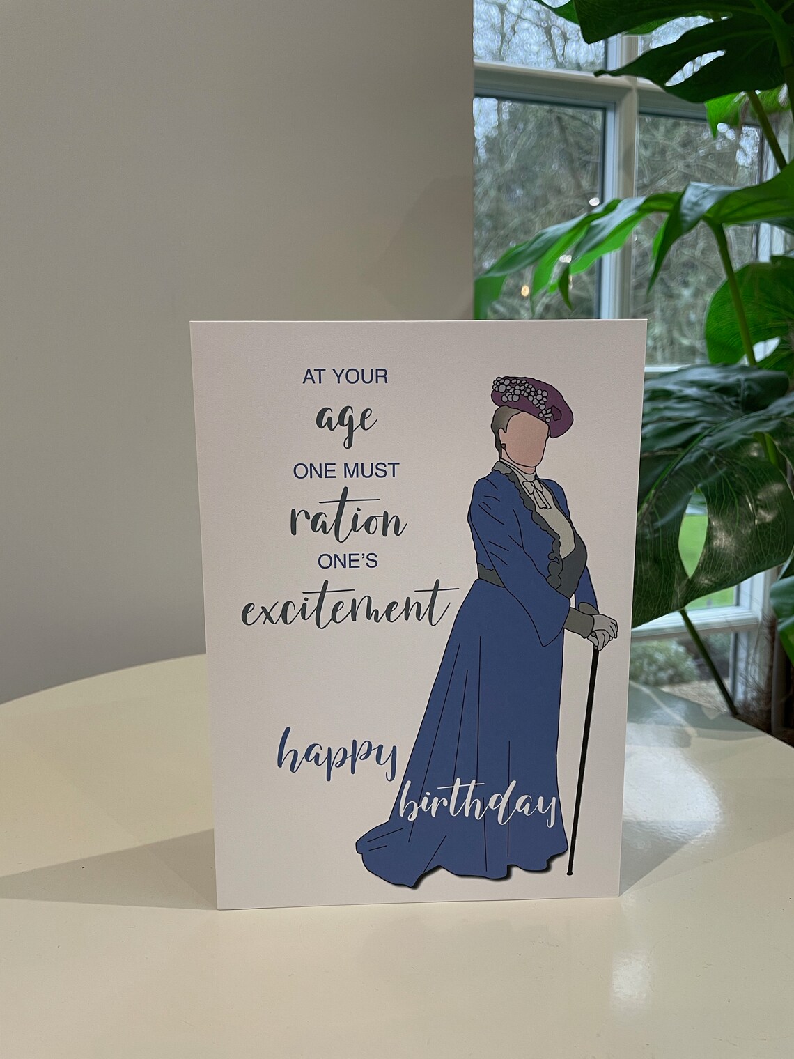 Downton Abbey Birthday Card Happy Birthday Card TV greetings | Etsy