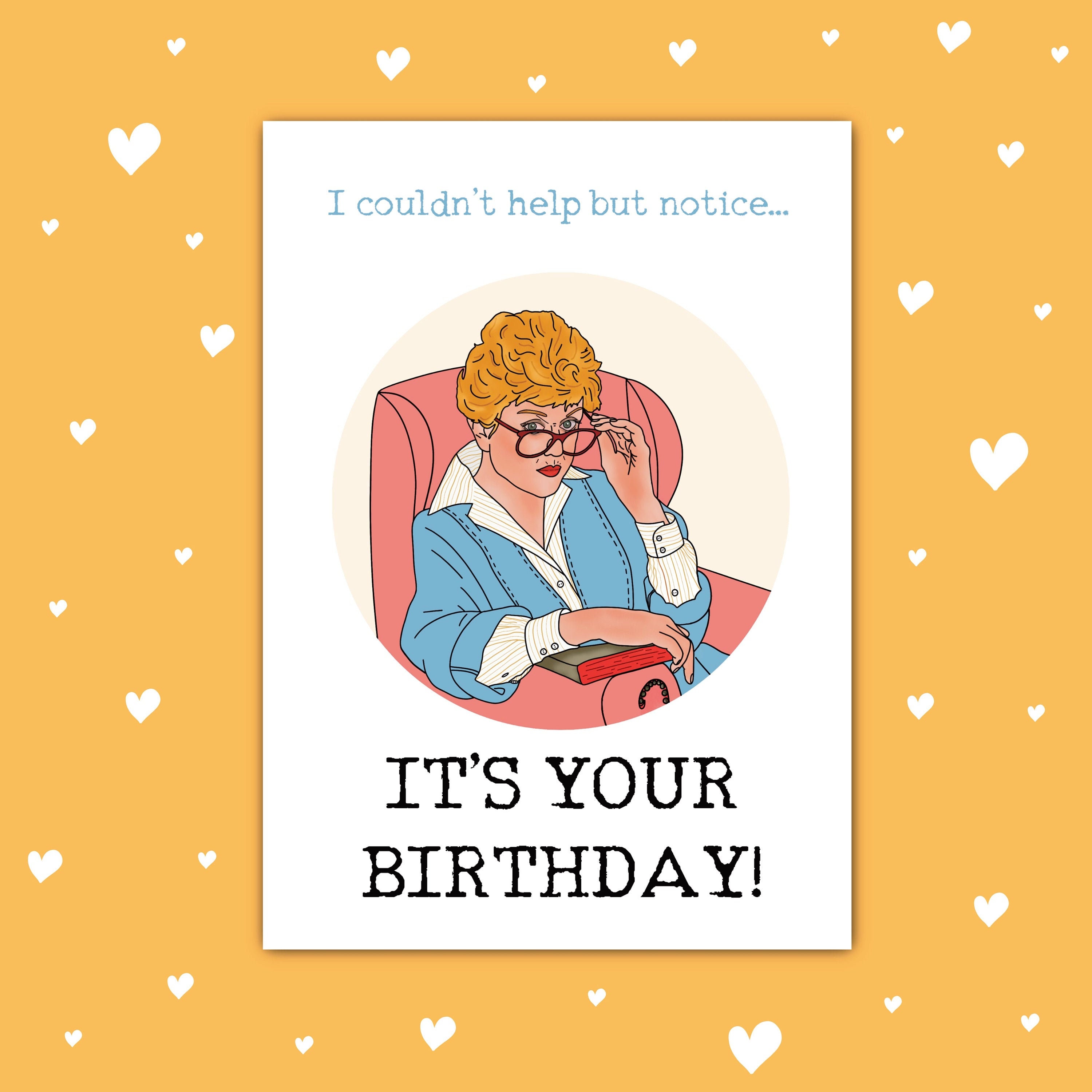 Jessica Fletcher Birthday Card at Minnie Gutierrez blog
