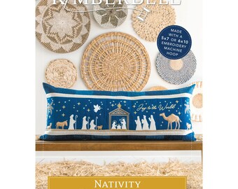 SALE  KIMBERBELL NATIVITY Bench Pillow Complete Kit