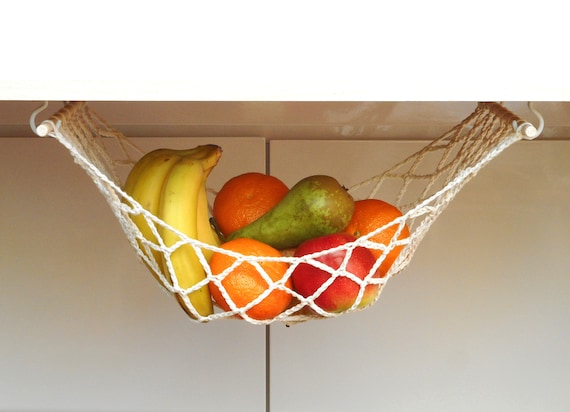 Hanging Net Basket Large Capacity Hanging Under The Cabinet