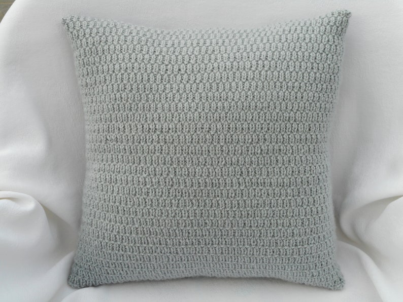 Gray pillow case pastel grey accent pillow sofa cushion scandinavian pillow light grey pillow with buttons