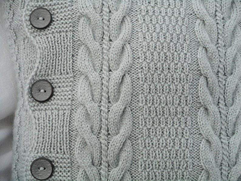 Gray pillow case pastel grey accent pillow sofa cushion scandinavian pillow light grey pillow with buttons