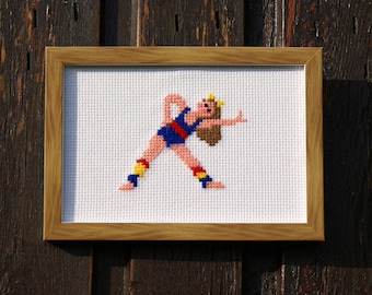 Miniature girl picture sports art gymnastics dancer fitness dance teacher gift room decor embroidery wall art