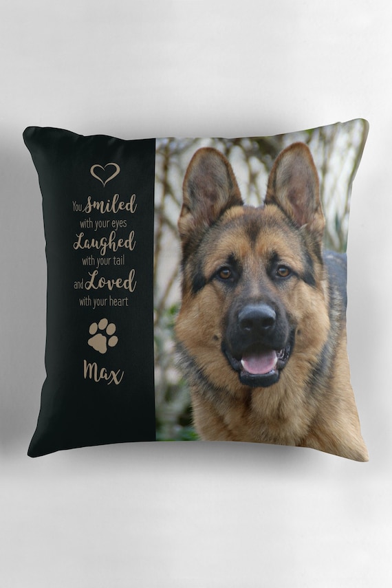 Pet Memorial Dog Photo Pillow | Etsy Pet Photo Pillow 5MHAL Pet Memorial