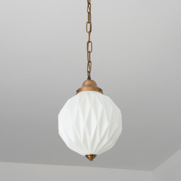 Chain Pendant - Island Lighting - Brass Hardware - Kitchen Light Fixture