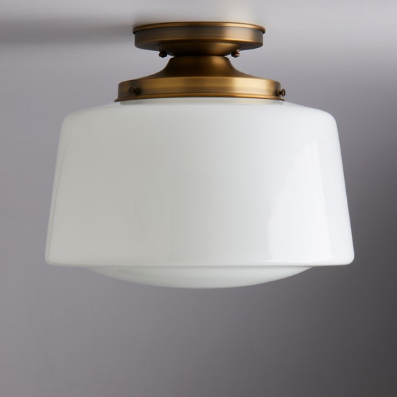 Opal flush 2024 ceiling light