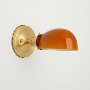 Vanity  Wall Sconce Lighting - Amber light fixture