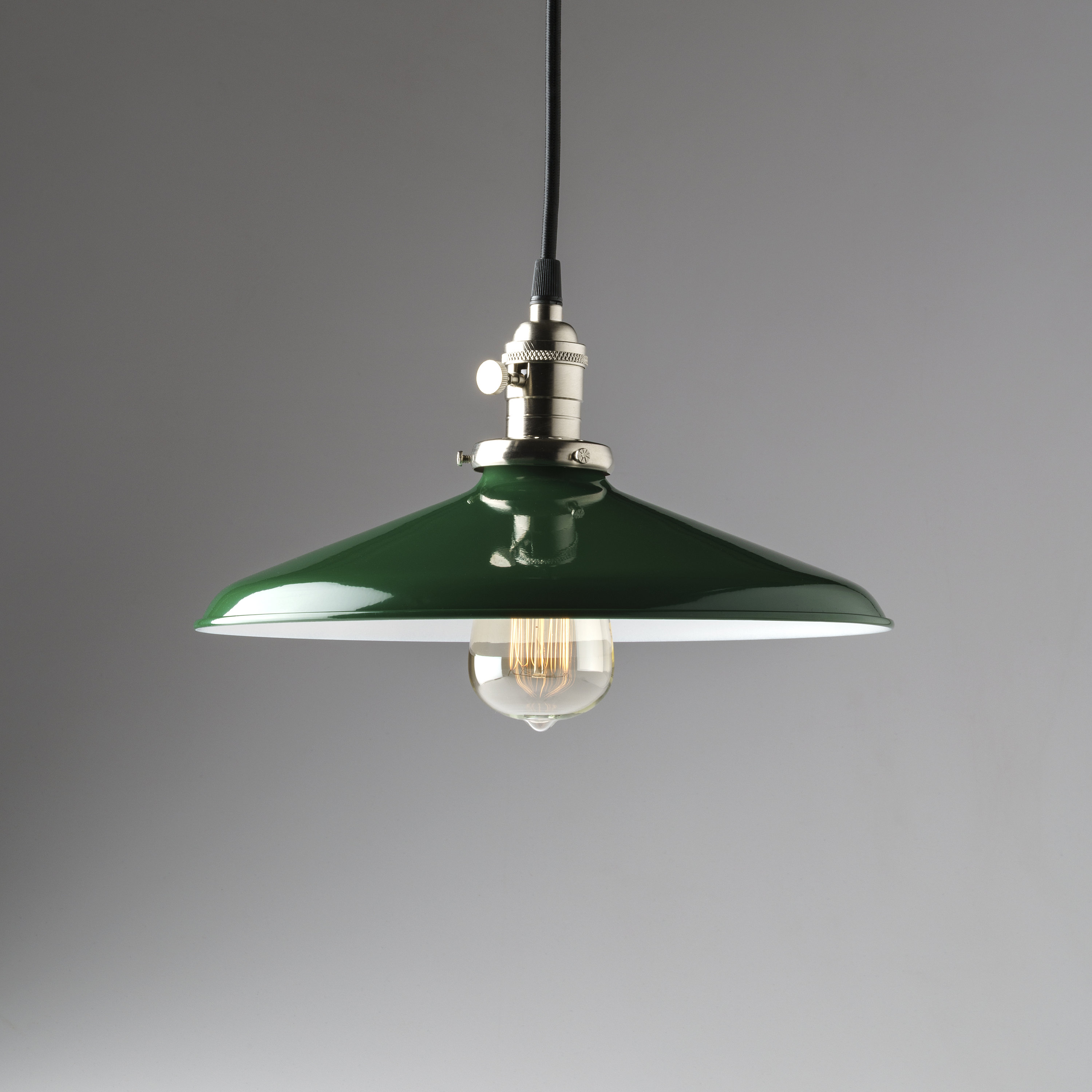 Enamel pendant light outlet