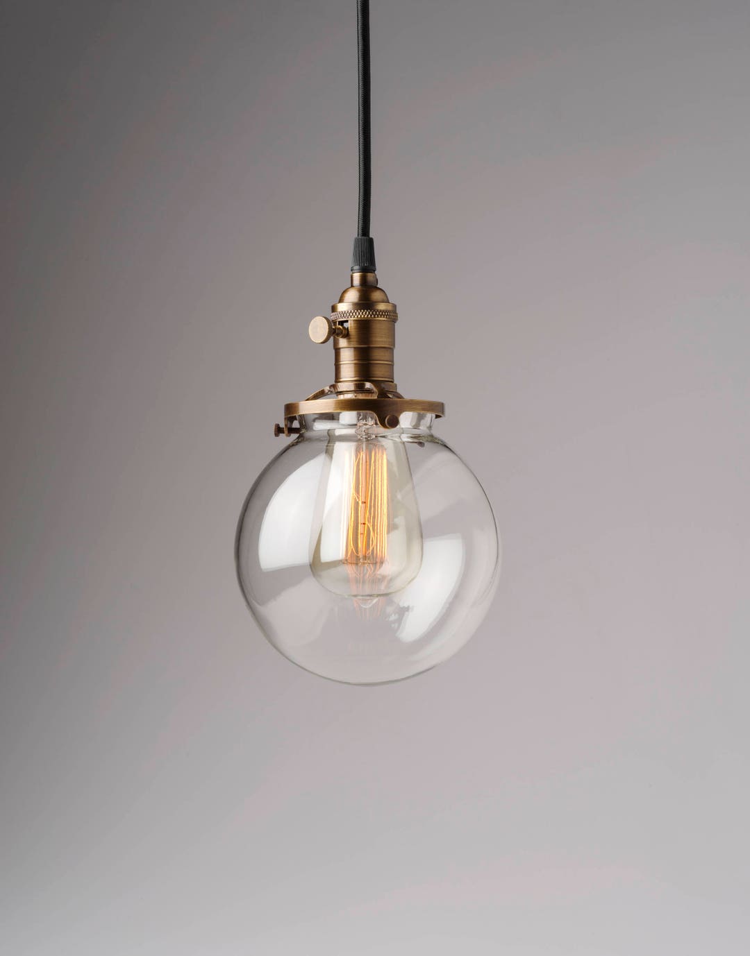 Globe edison deals pendant light