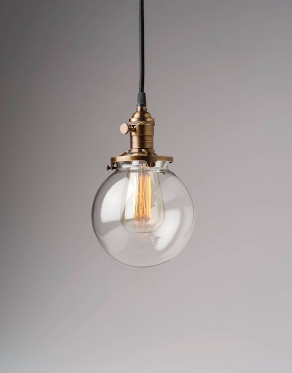 Round globe light outlet