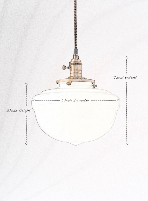 Glass Globe Pendant Light Fixture 10 Hand Blown Glass Globe Etsy