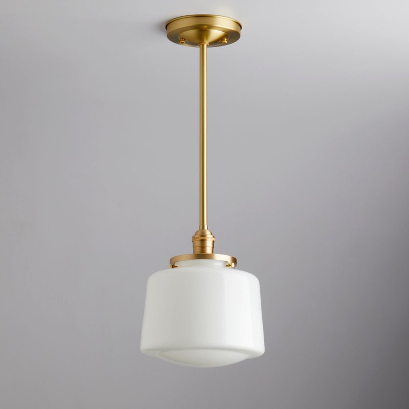 Hand blown glass - Drum lighting 