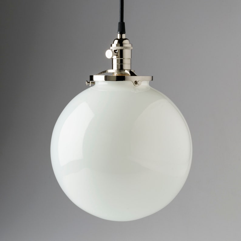 Glass Globe Pendant Light image 0