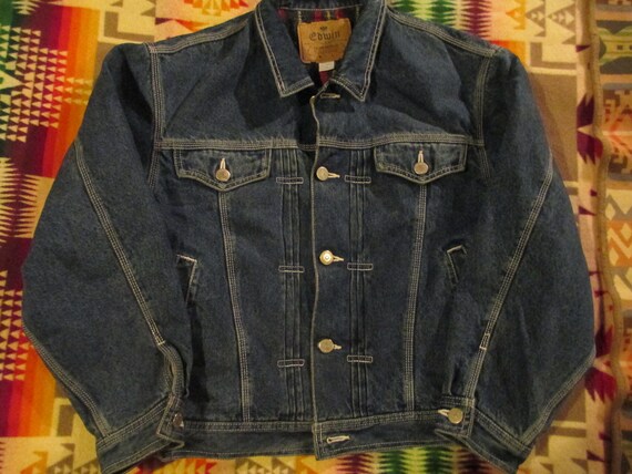 Edwin Jean Jacket - Etsy